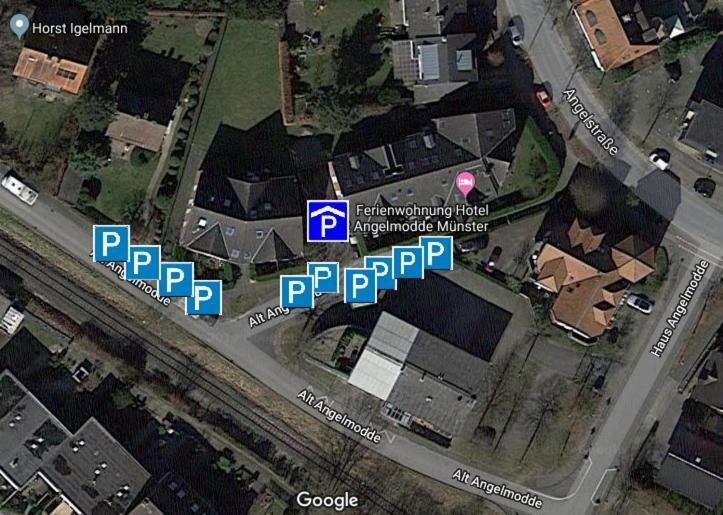 Business-Travel-Apartment & Ferienwohnung Muenster, Kontaktloser Check-In Von 15 Bis 24 Uhr Moeglich, Mit Sb-Kiosk Esterno foto
